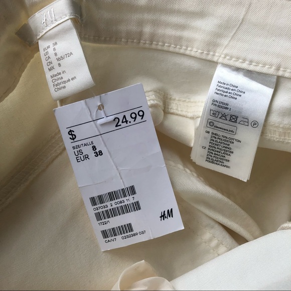 H&M White Skinny Jeans - Picture 4 of 4